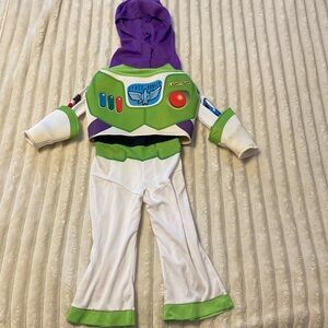 Toddler Space Ranger Costume - Green, Purple, and White